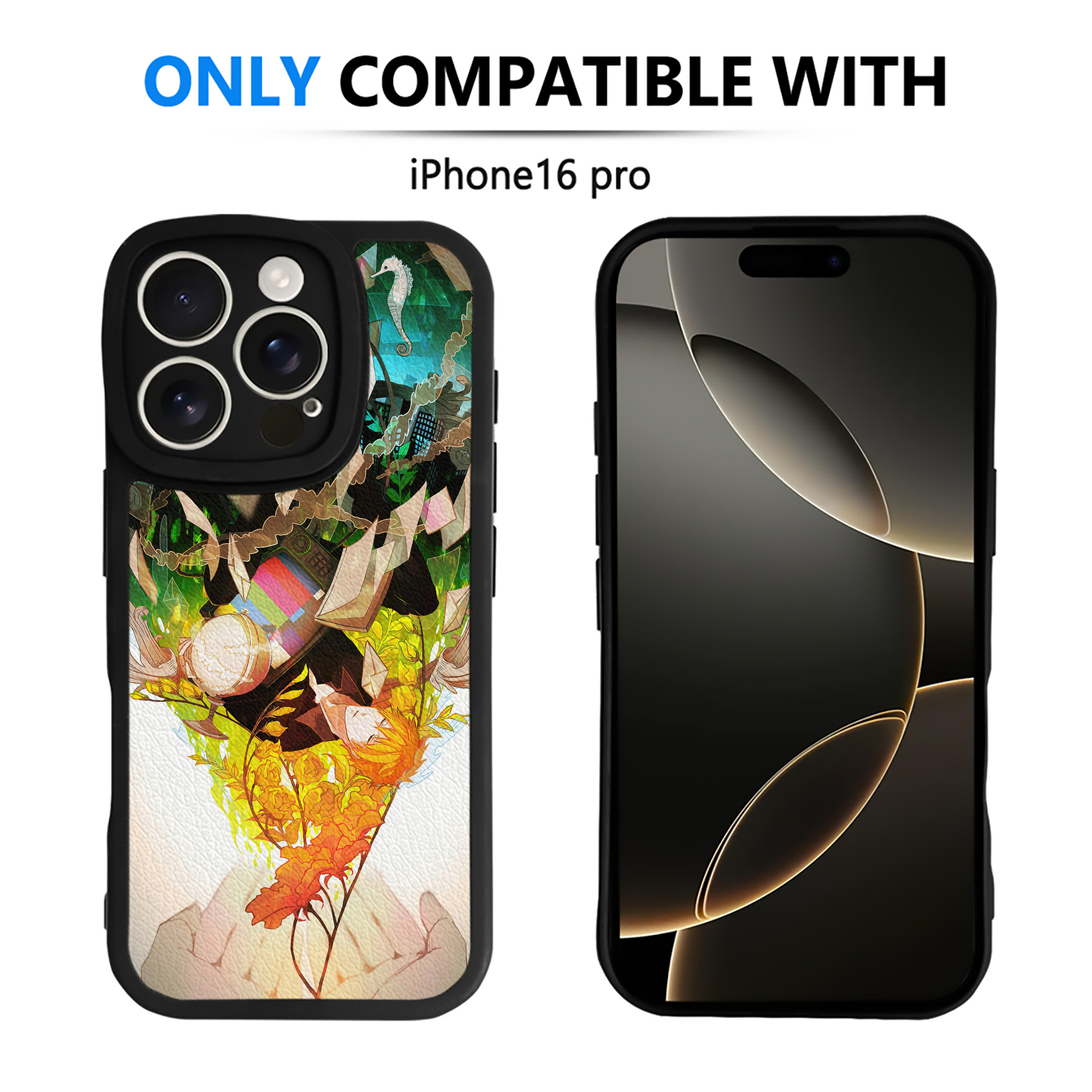 （画像用） ブリーチ BLEACH 【iPhone 16シリーズ対応】シリコンスマホケース（レザー調） 材質：シリコン